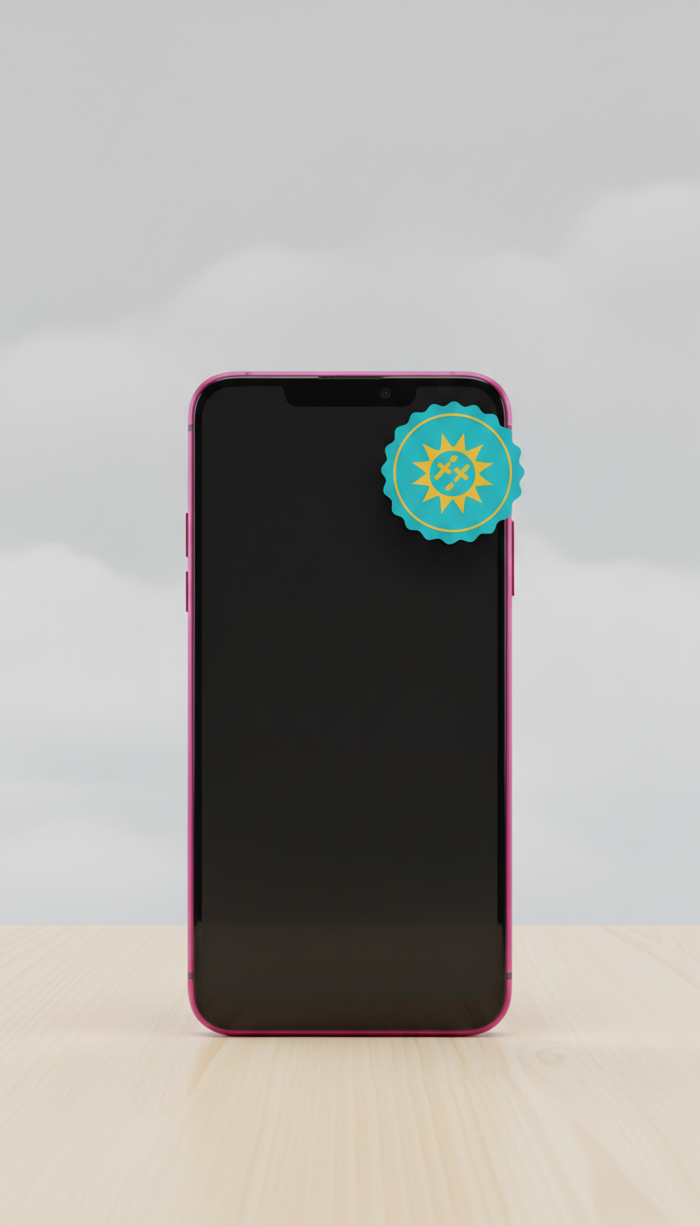 Smartphone With Standout Deal Tag